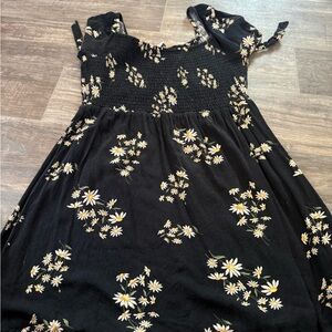 American Eagle Outfitters Black Floral Dress